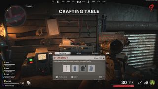 Black Ops Cold War zombies crafting table