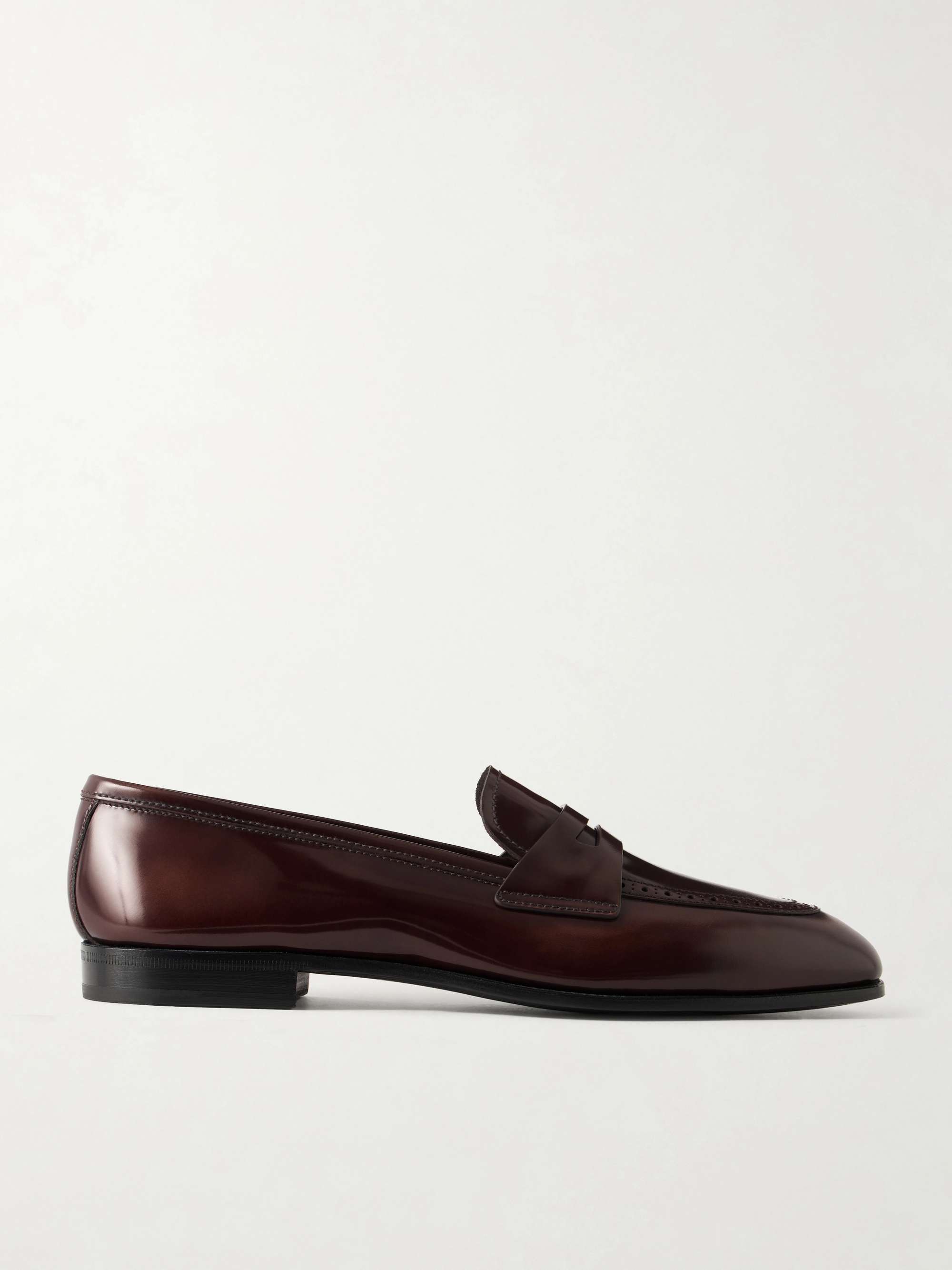 Onyx Leather Loafers