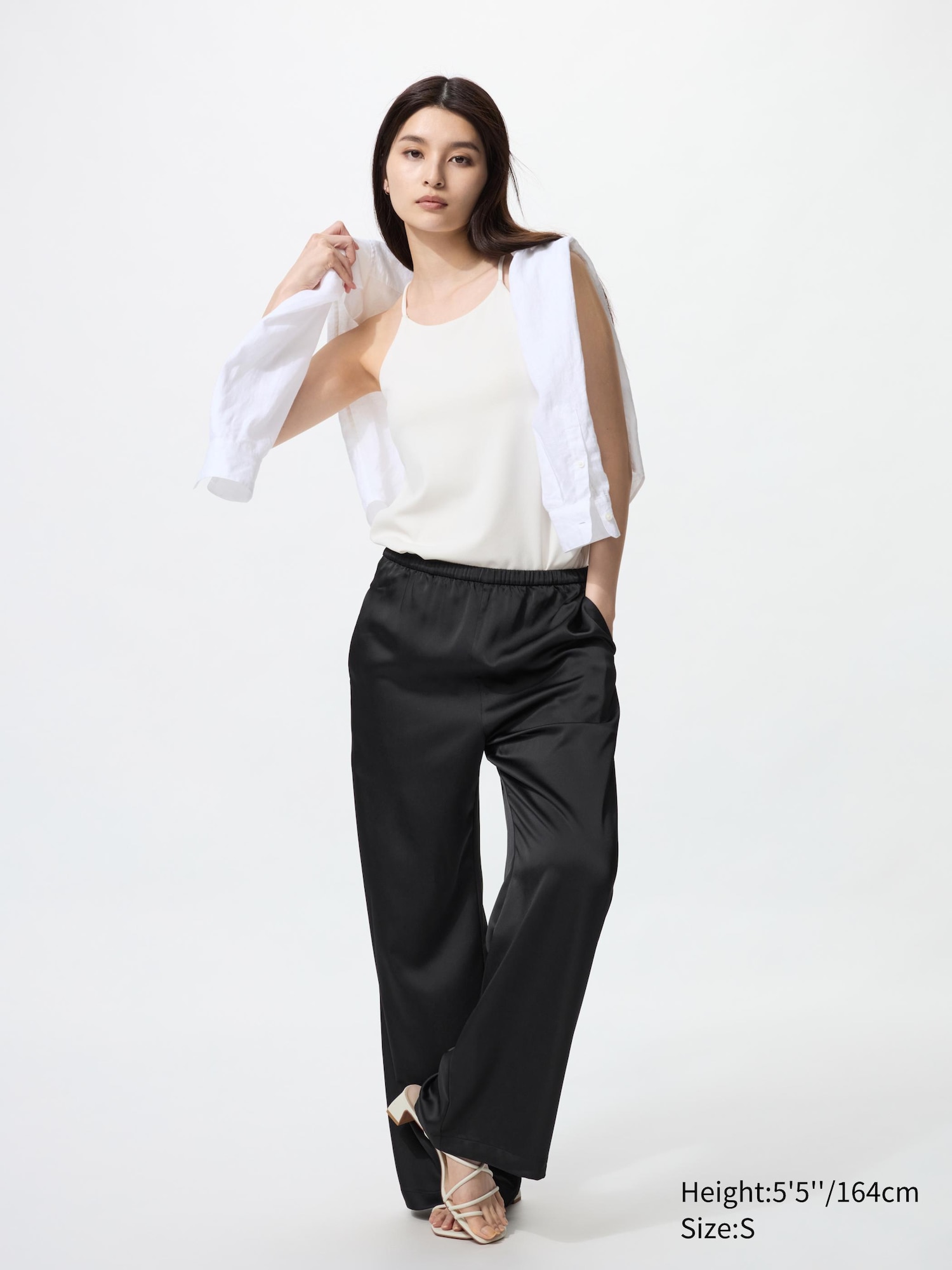 Satin Easy Trousers