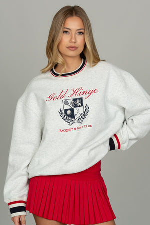 Heather Grey Heritage Crewneck