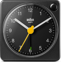 Braun Classic Travel Analogue Alarm Clock