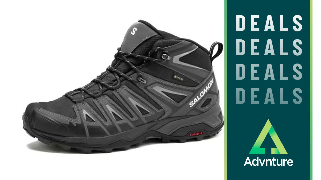 The $105 price tag on these highly-rated Salomon hiking boots is