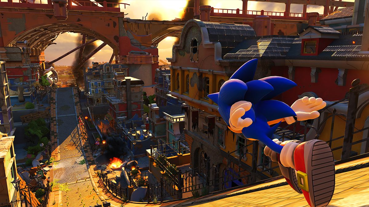 Novo gameplay de Sonic Forces clássica mostra fase Green Hill Zone