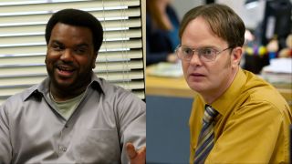 Craig Robinson as Daryl and Rainn Wilson as Dwight Schrute in The Office