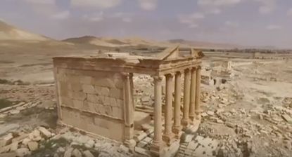 Ancient ruins of Palmyra.