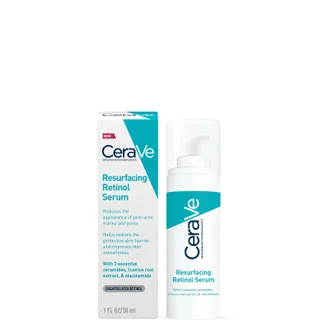 Cerave Resurfacing Retinol Serum With Ceramides and Niacinamide for Blemish-Prone Skin