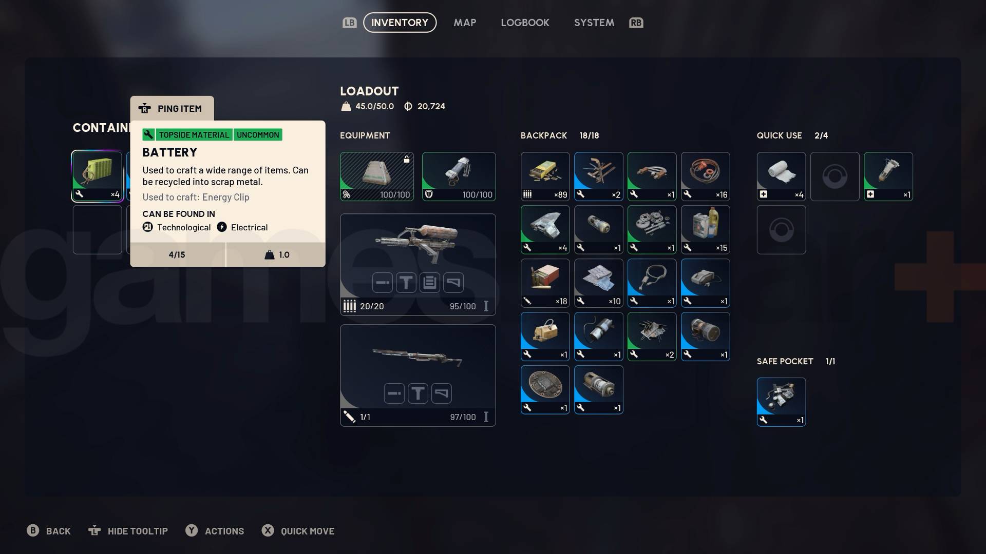 Trash into treasure battery