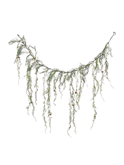 Weeping Cedar Artificial Christmas Garland