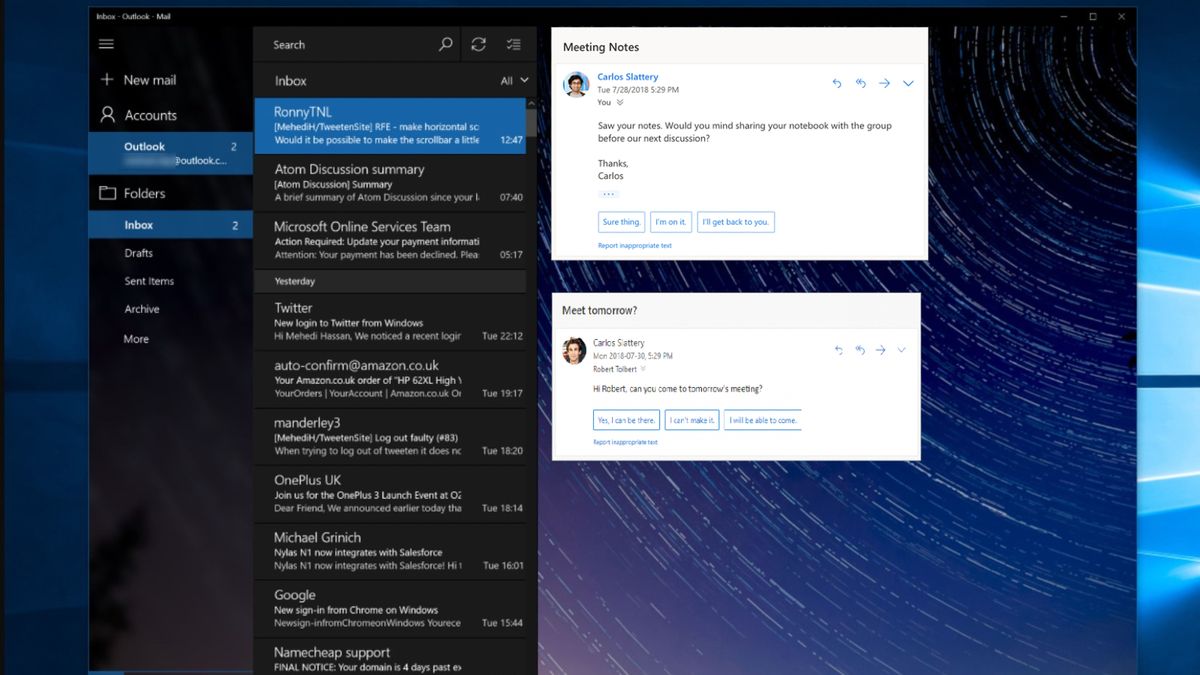 Outlook on Windows to get suggested replies feature | Laptop Mag