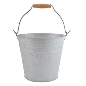 Fallen Fruits Old Zinc Bucket