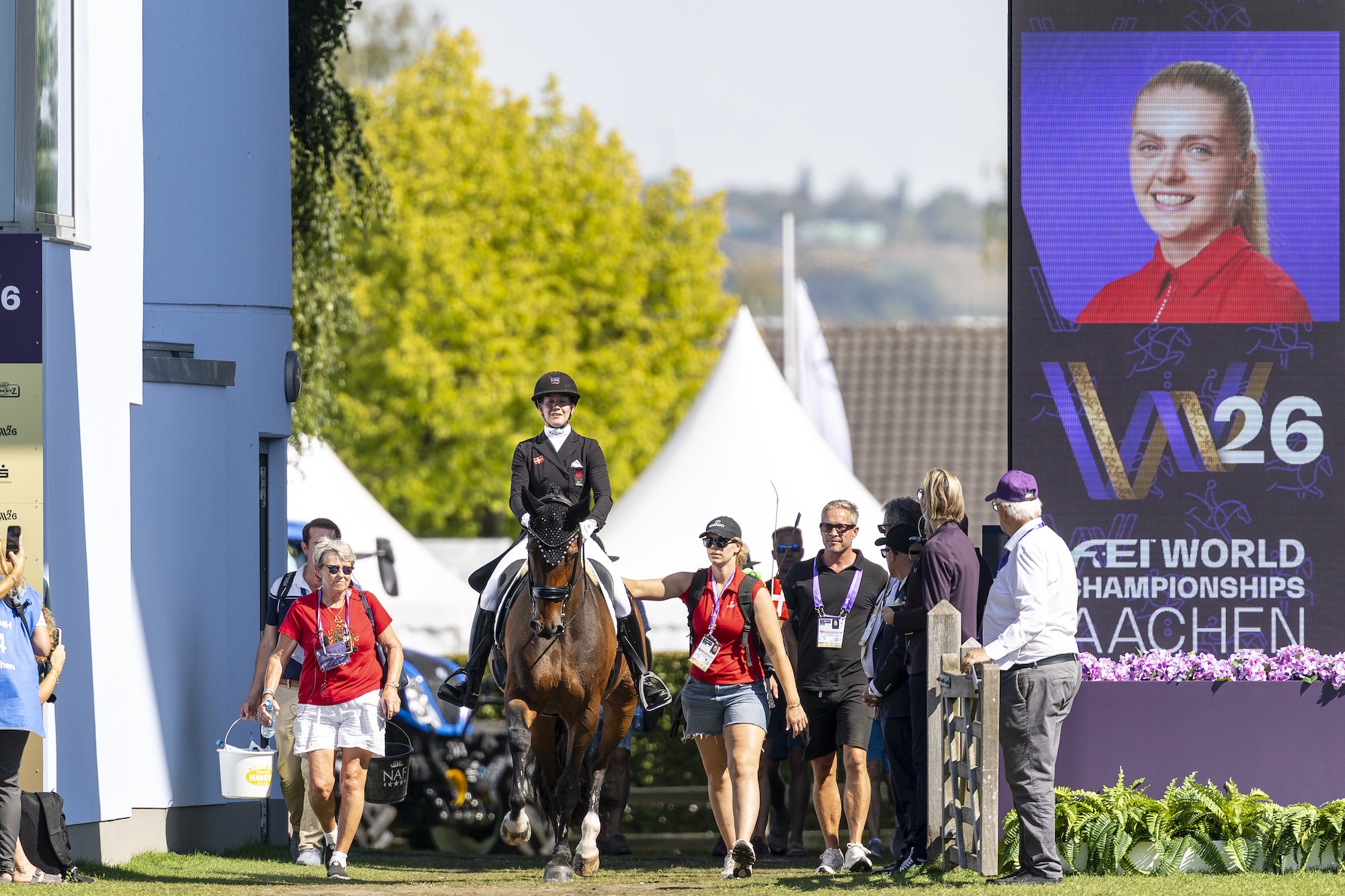 Cathrine Laudrup Dufour (DEN) riding Mount St John FreestyleFEI Dressage World Championship, Aachen (GER) 2026Grand Prix Sp&amp;eacute;cial Individual FinalMEGGLE-Prize&amp;copy; FEI/Leanjo de Koster
