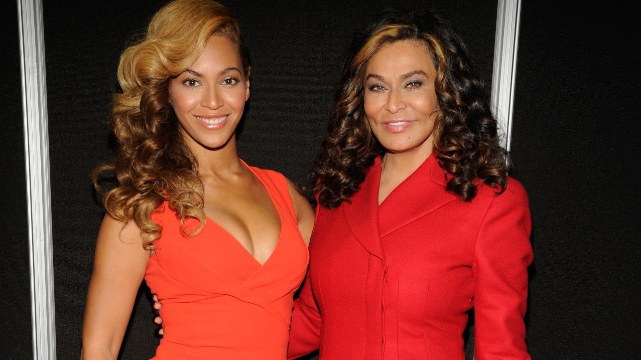 Beyonce and her mother, Tina Knowles