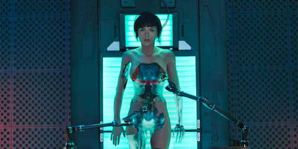 Major being operated on in Ghost in the Shell