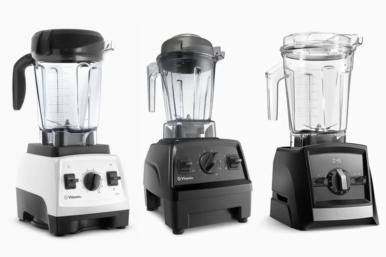 one model from each of the three Vitamix model lines