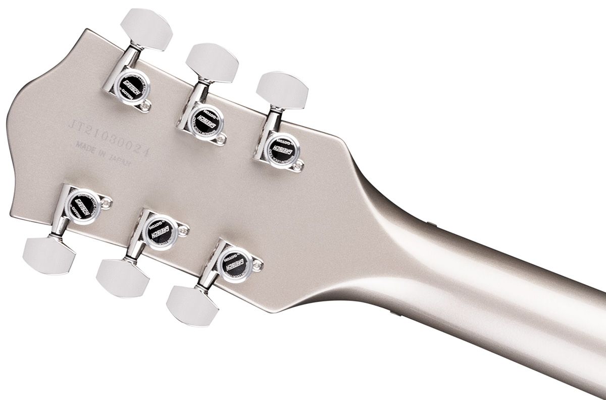 Gretsch G6118T Players Edition Anniversary Hollow Body String-Thru BigsbyTwo-Tone Copper Metallic-Sahara Metallic
