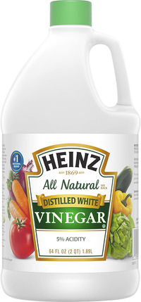 Shop Heinz All-Natural Distilled White Vinegar - White Vinegar for Cleaning, Pickling, and Cooking, 1.89 Litre from Amazon