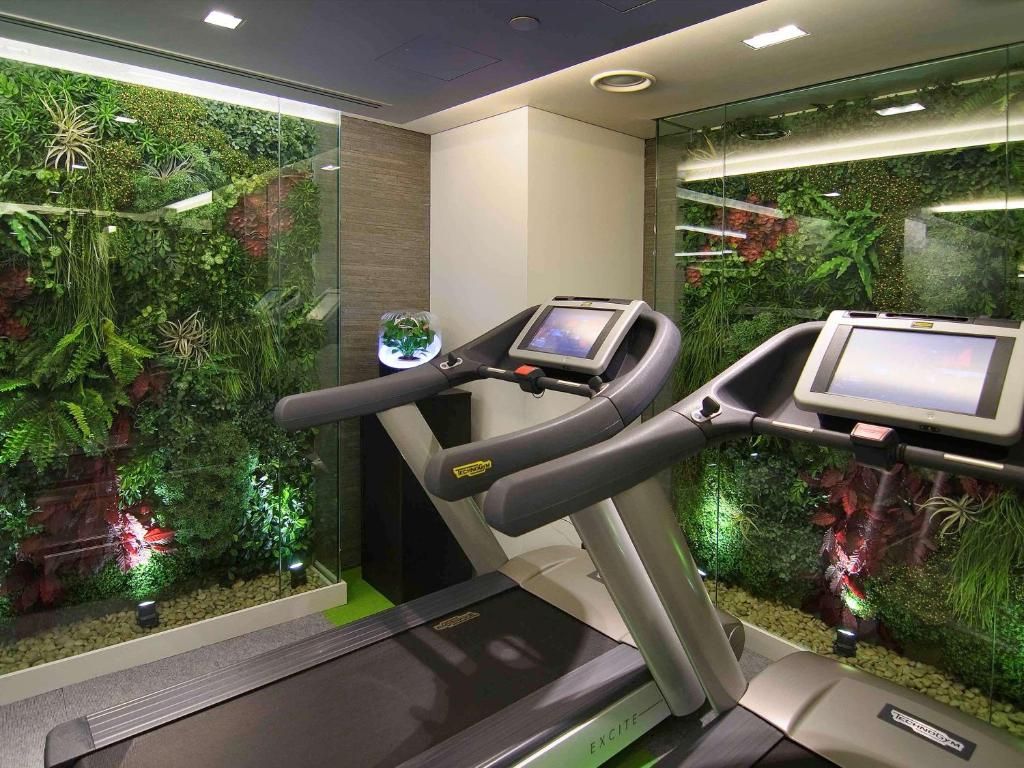 The gym at SOFITEL ST JAMES