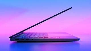 Studio photos of the 2026 ASUS Zenbook A16 laptop featuring the new Qualcomm Snapdragon X2 Elite Extreme processor. 