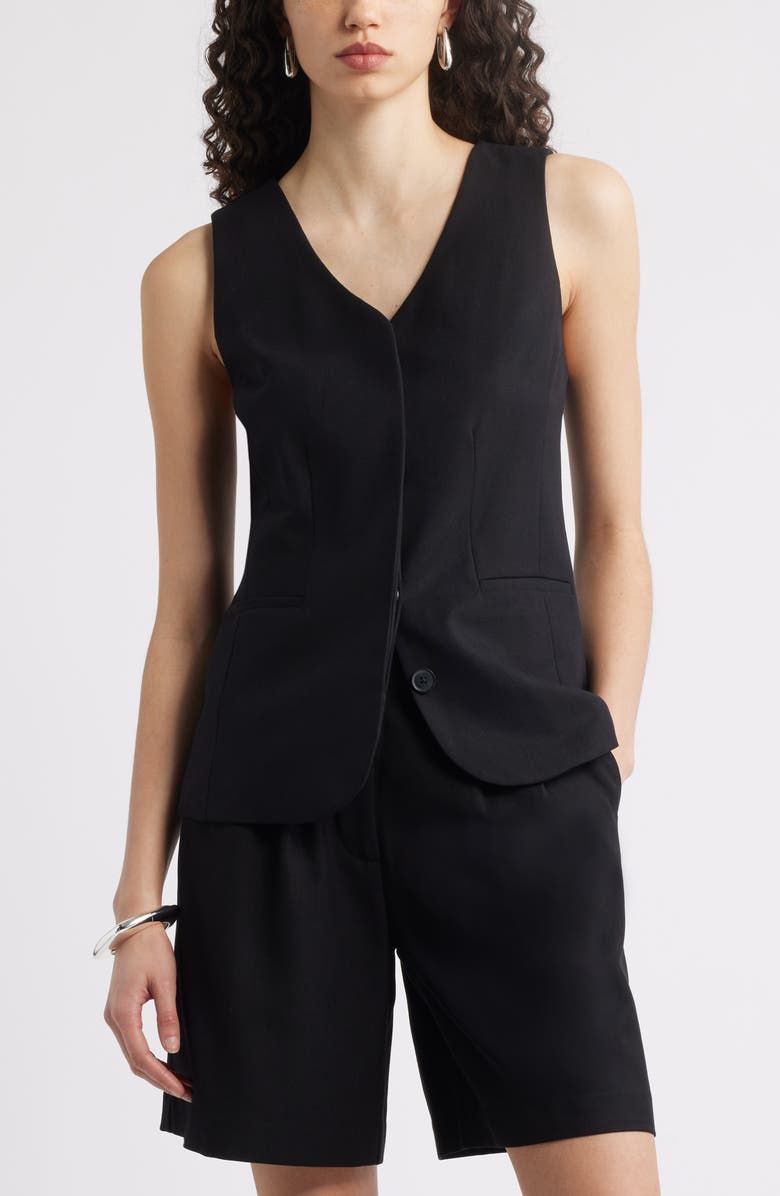Long Menswear Vest
