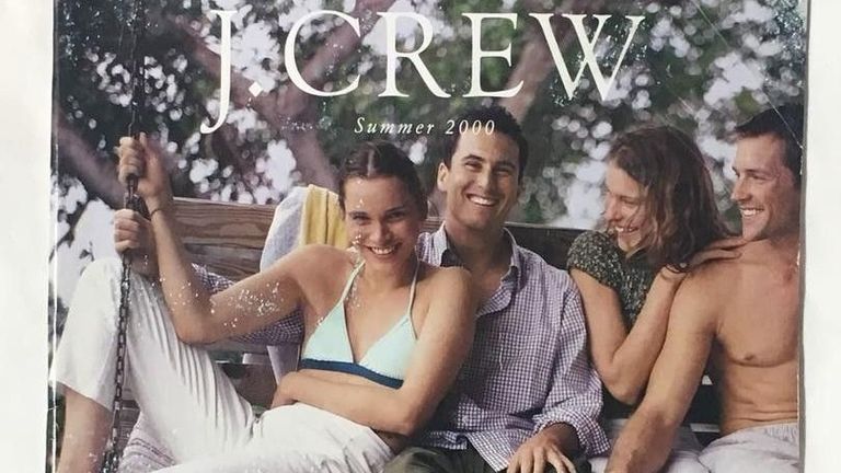 j crew vintage ad