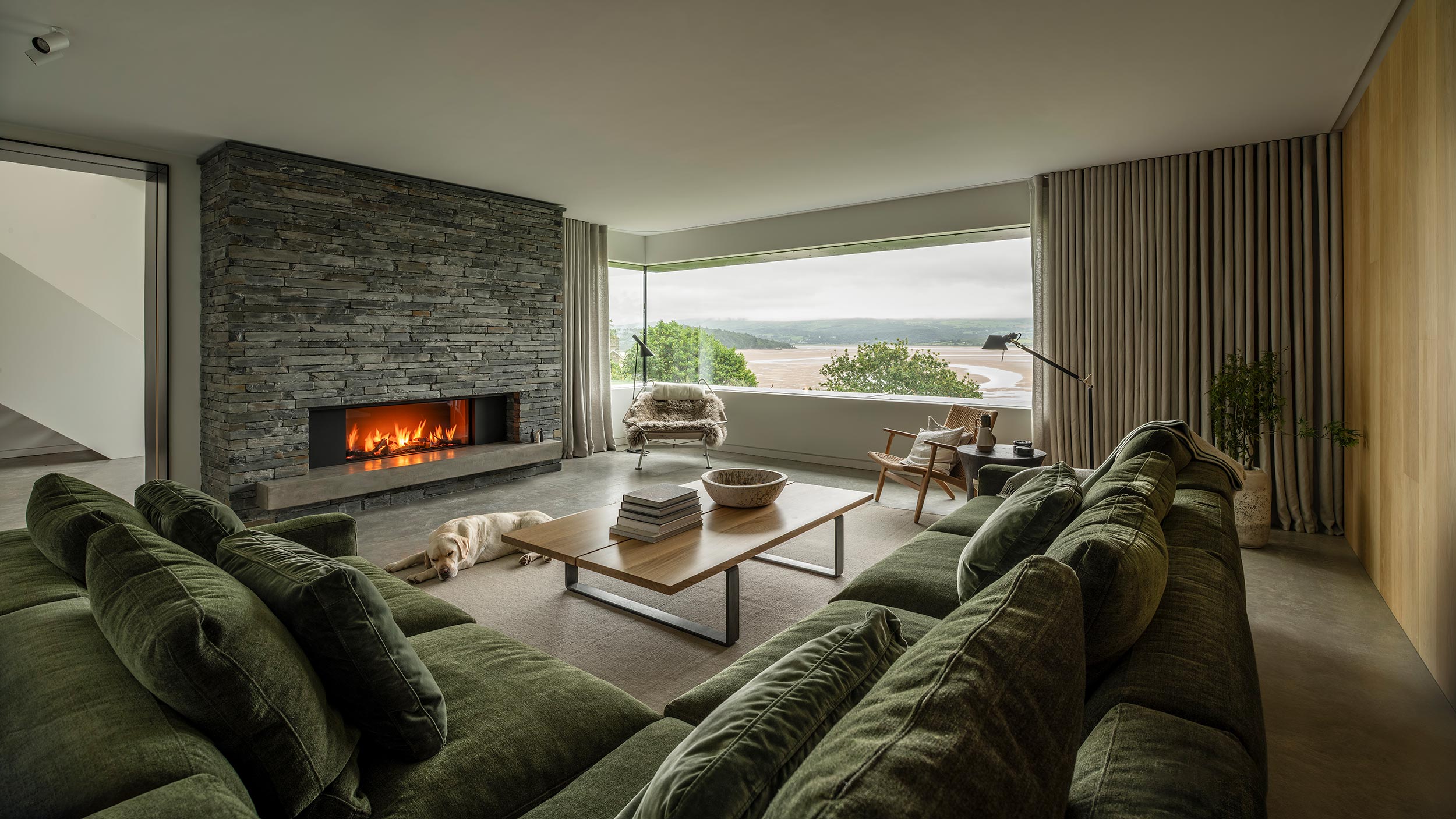 Porthmadog House, Wales, by Str&amp;ouml;m Architects
