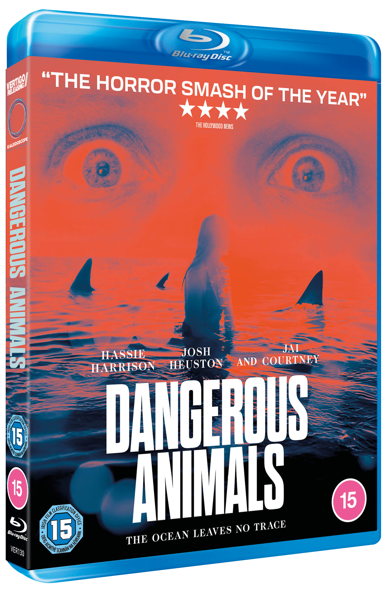 The Blu-ray cover for Dangerous Animals.