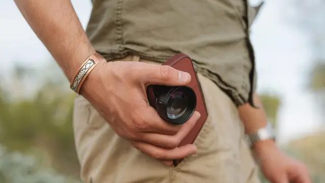 The Moment Macro 10x II and Macro 75mm II on a phone