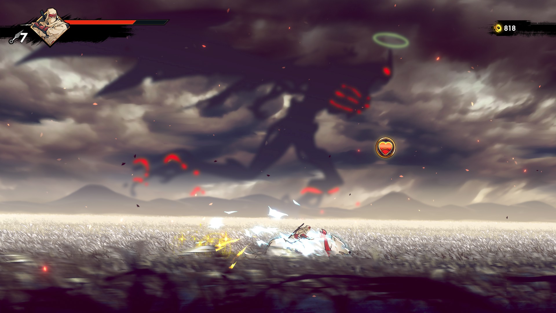 A screenshot from Shinobi: Art of Vengeance