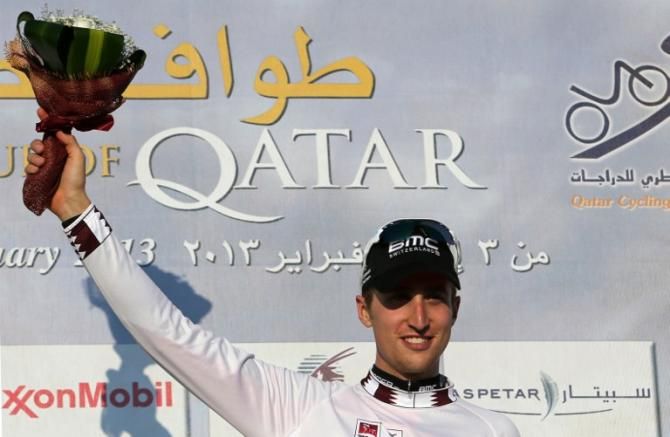 Taylor Phinney (BMC) continues to lead the young rider classification.