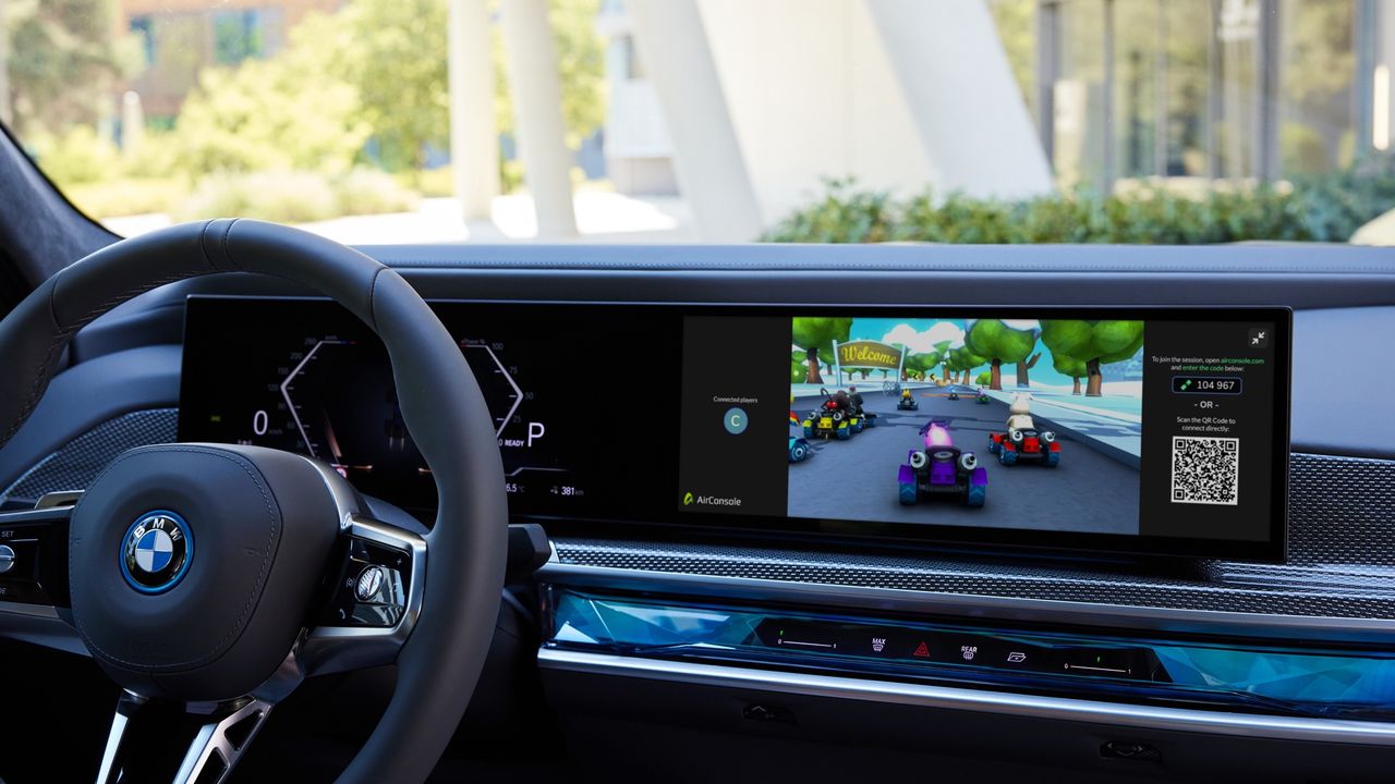 BMW AirConsole in-car gaming