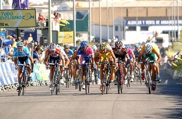 The sprint winds up