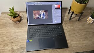 Asus Zenbook Pro 14 OLED - heat