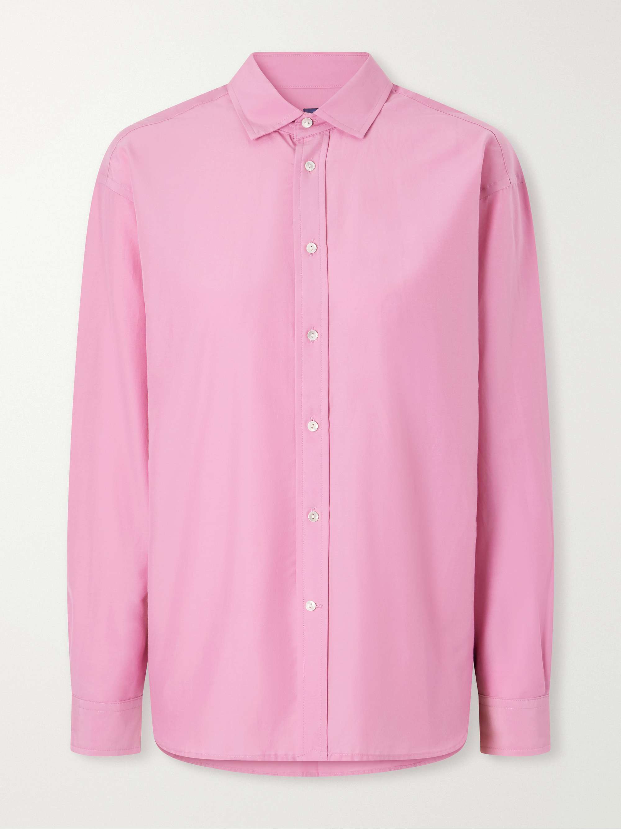 Cotton and Silk-Blend Shirt