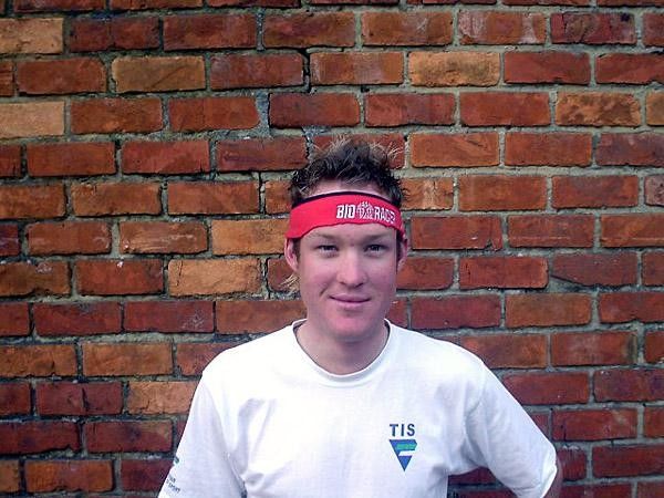 Bernie Sulzberger sports the latest in 'yeah yeah' headwear