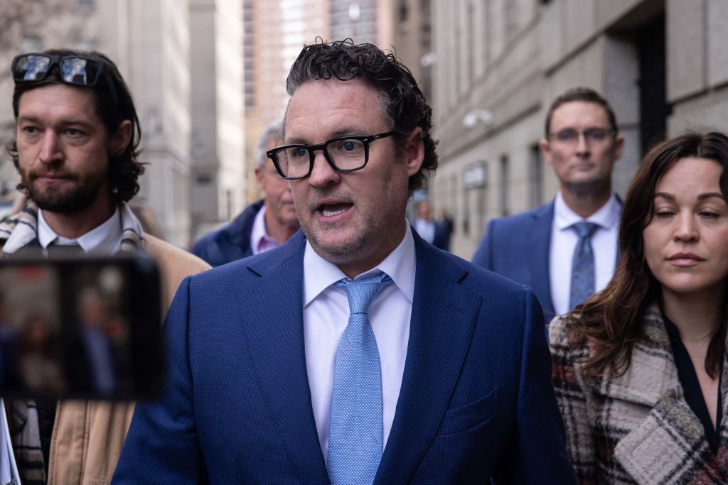 Trevor Milton, founder of Nikola Corp., exits court in New York, US, on Monday, Dec. 18, 2023. MiltonÂ was ordered to spend four years behind bars for lying to shareholders about the electric-truck maker&#039;s progress. Photographer: Yuki Iwamura/Bloomberg