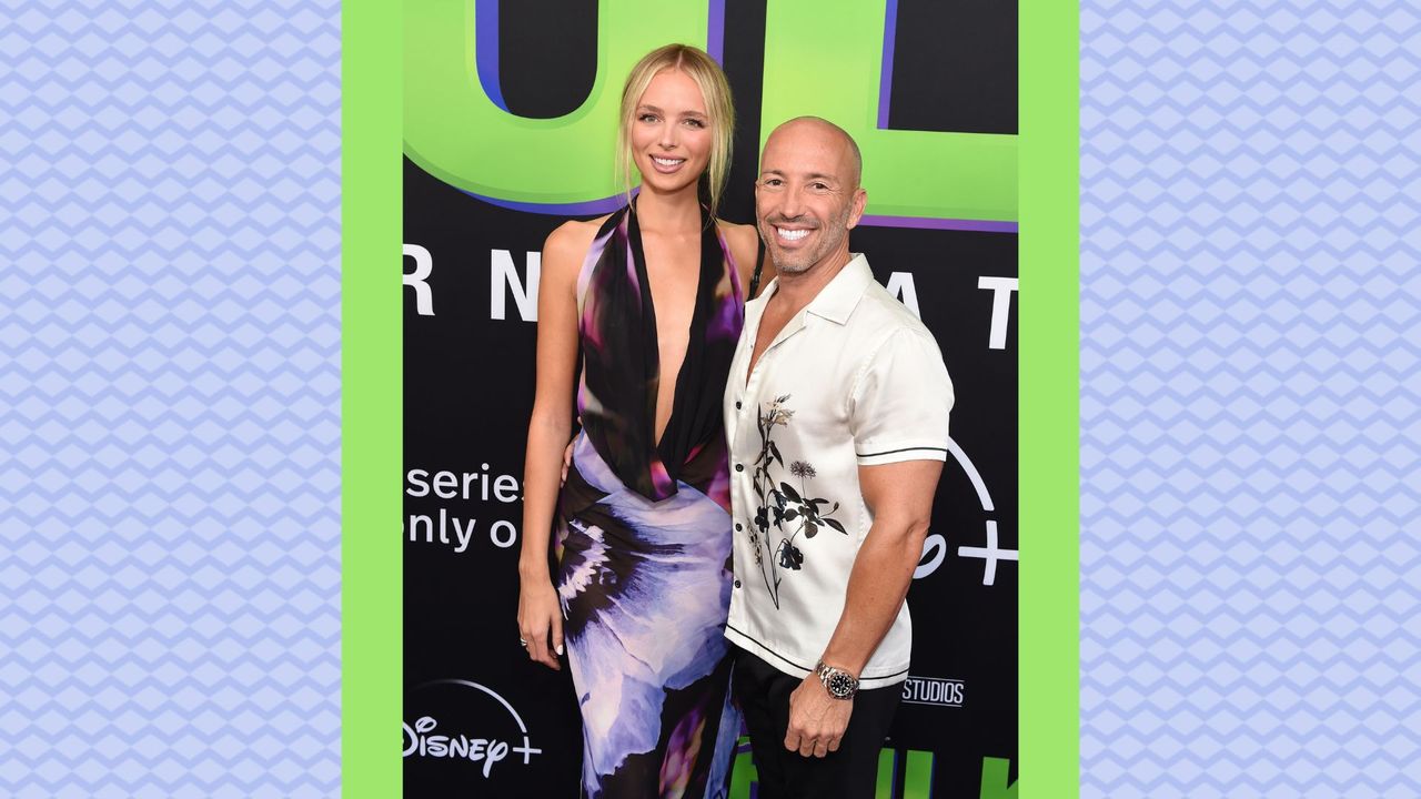 Jason Oppenheim and Marie-Lou Nurk at the premiere of &quot;She Hulk&quot;