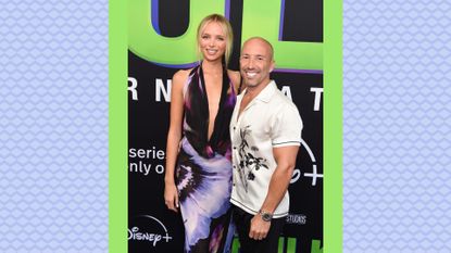 Jason Oppenheim and Marie-Lou Nurk at the premiere of &quot;She Hulk&quot;