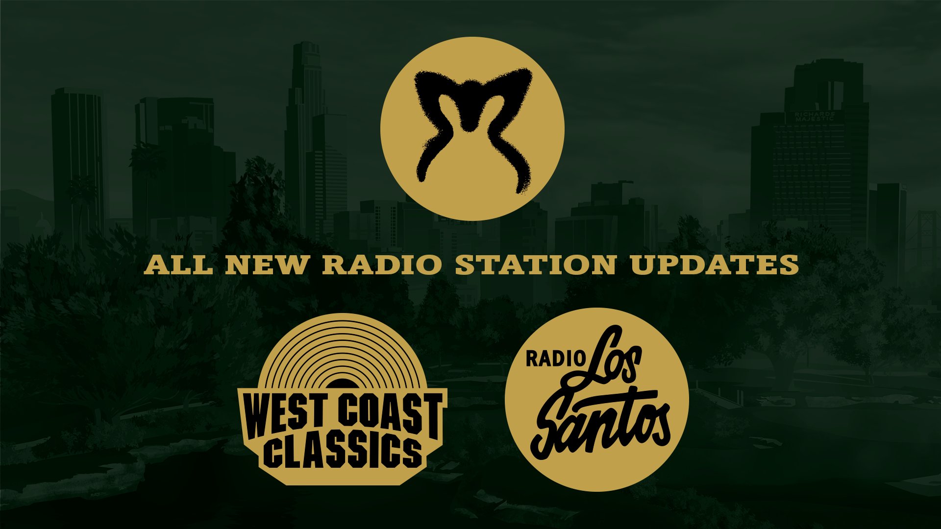 Posters Materialism First GTA Online new radio station launches this week | GamesRadar+
