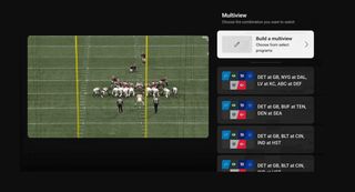 YouTube TV is bringing "build a multiview" to the NFL Sunday Ticket.