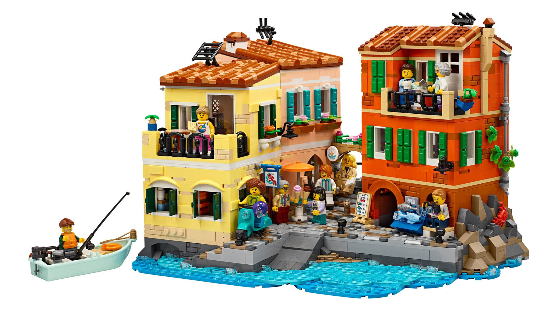 LEGO Italian Riviera kit.