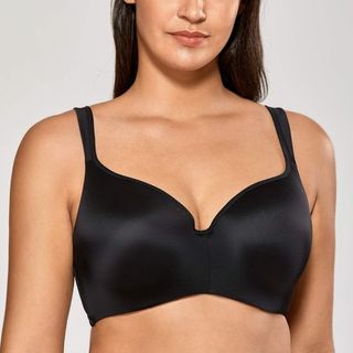 Delimira black bra at Amazon