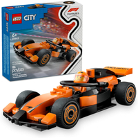 Lego City F1 Driver with McLaren Race Car Toy