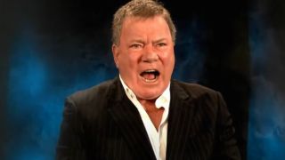 William Shatner on Monday Night Raw