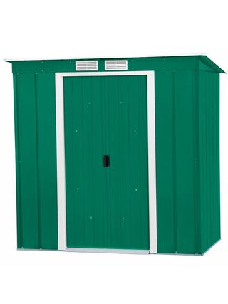 Homebase Sapphire Metal Pent Shed