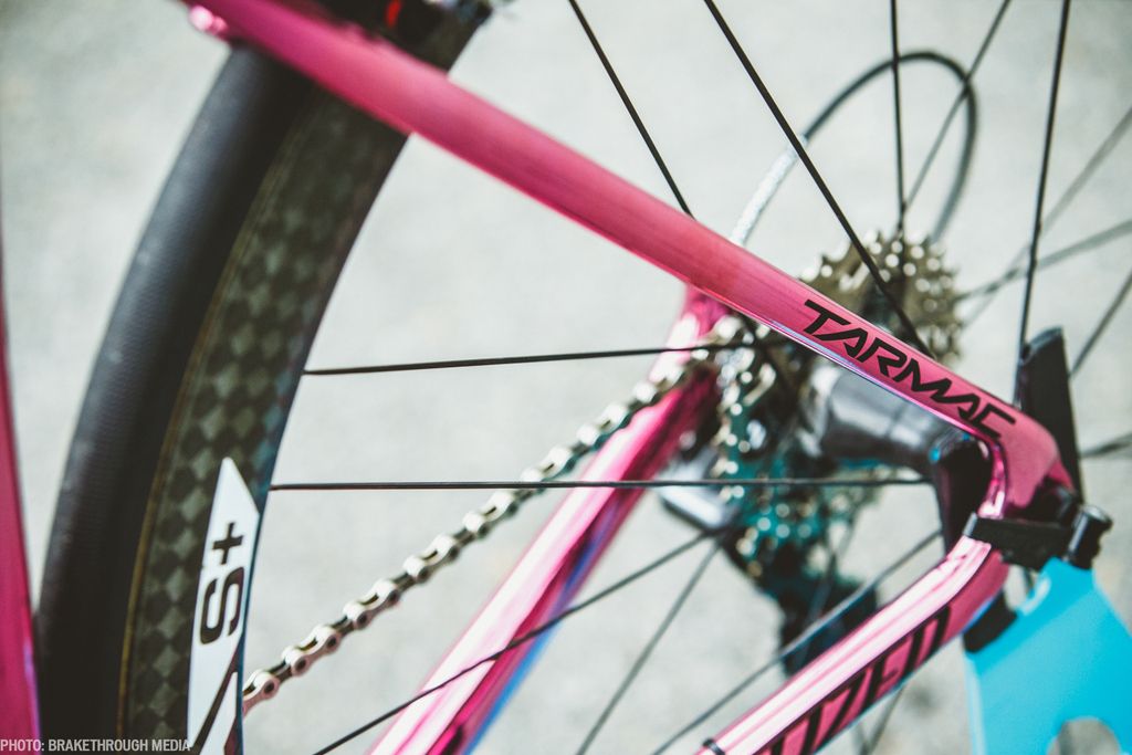 Nibali's custom Specialized Tarmac for stage 21