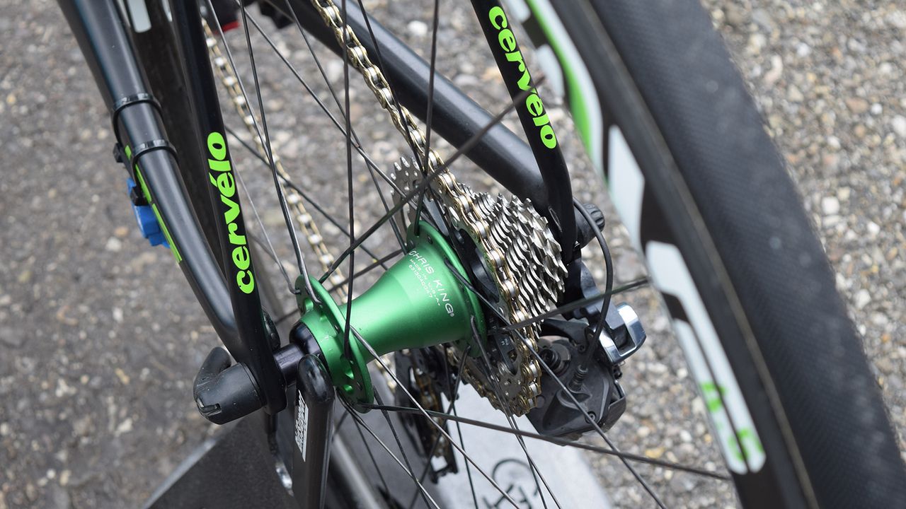 Dimension Data are known to pair their ENVE wheels with Chris King, DT Swiss or ENVE hubs
