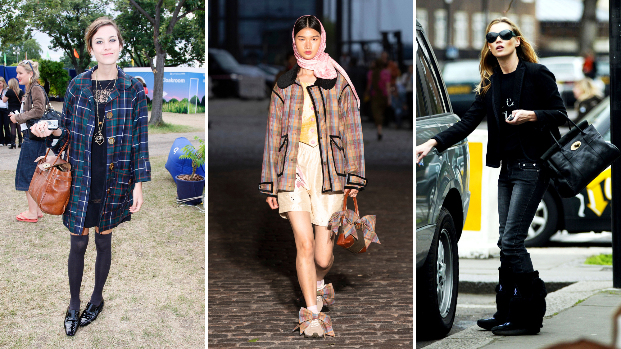 best mulberry moments: Alexa Chung, Caro Editions, Kate Moss