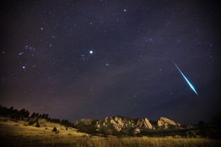 Geminid Fireball by Patrick Cullis