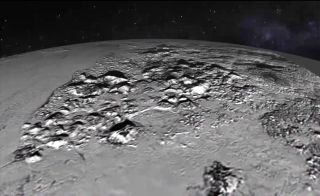 Pluto’s Ice Mountains