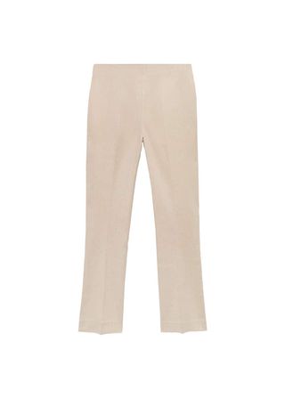 Linen Flare Trousers